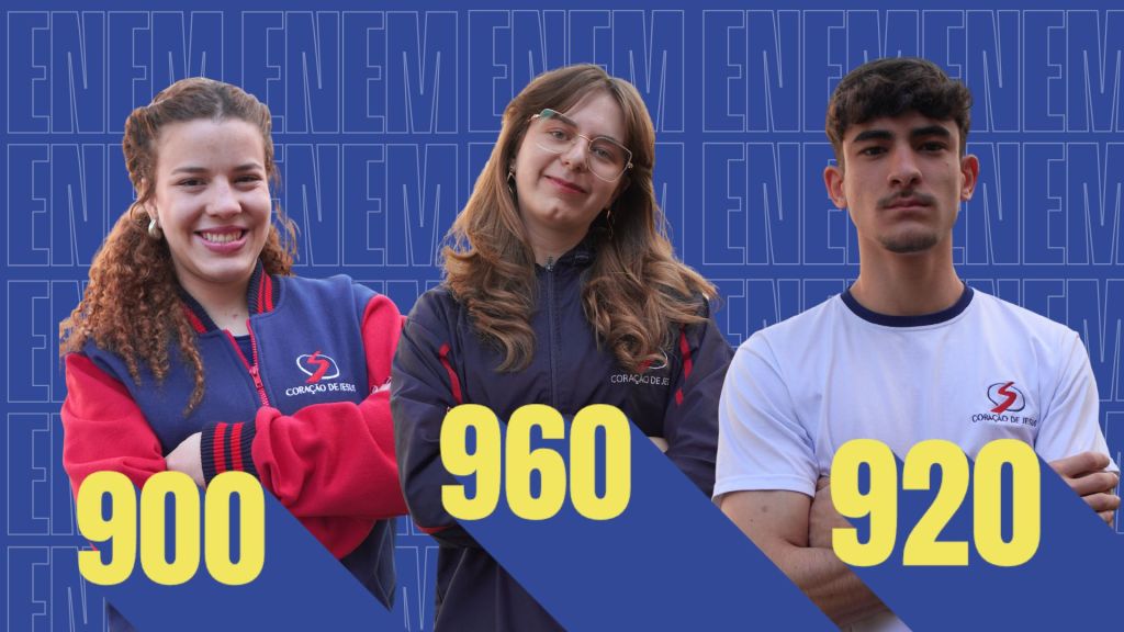 Alunos do Instituto Coração de Jesus brilham no ENEM e conquistam vagas em universidades públicas